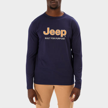 L/S Logo Applique T-Shirt