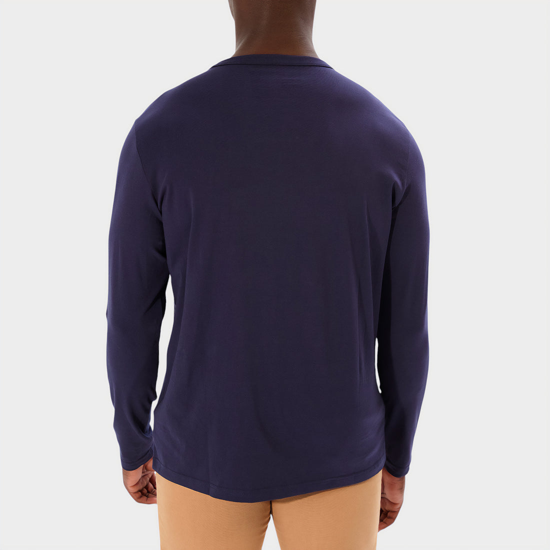 L/S Logo Applique T-Shirt