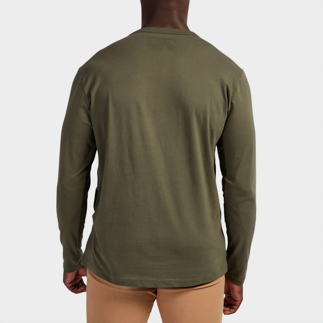 L/S Logo Applique T-Shirt