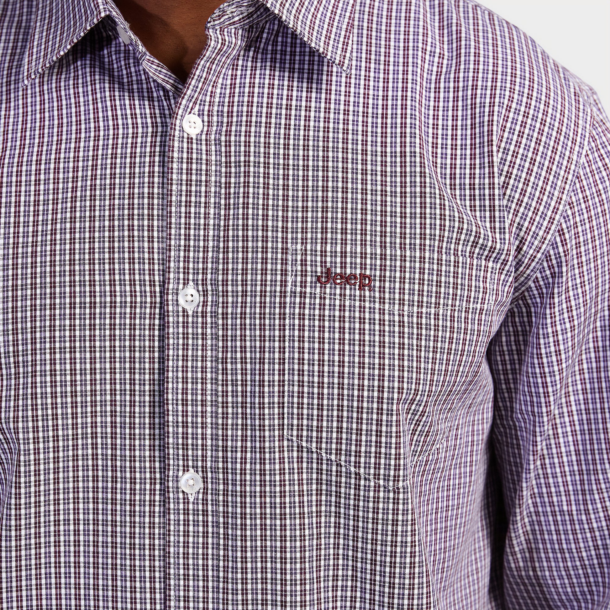 Classic Long Sleeve Check Shirt (4)