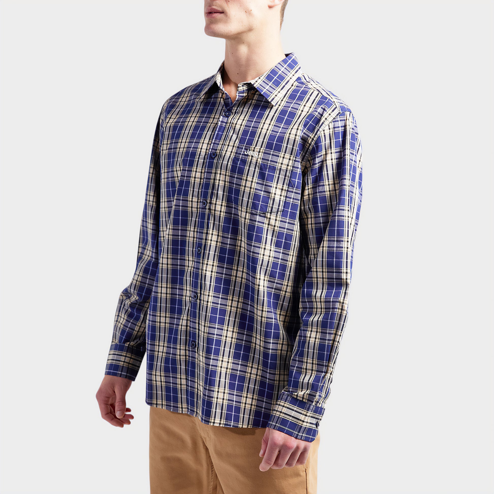 Classic Long Sleeve Check Shirt (2)