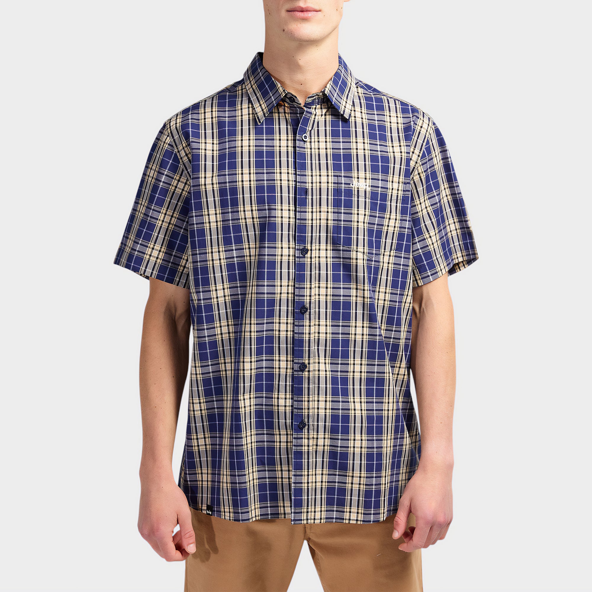 Classic Short Sleeve Check Shirt
