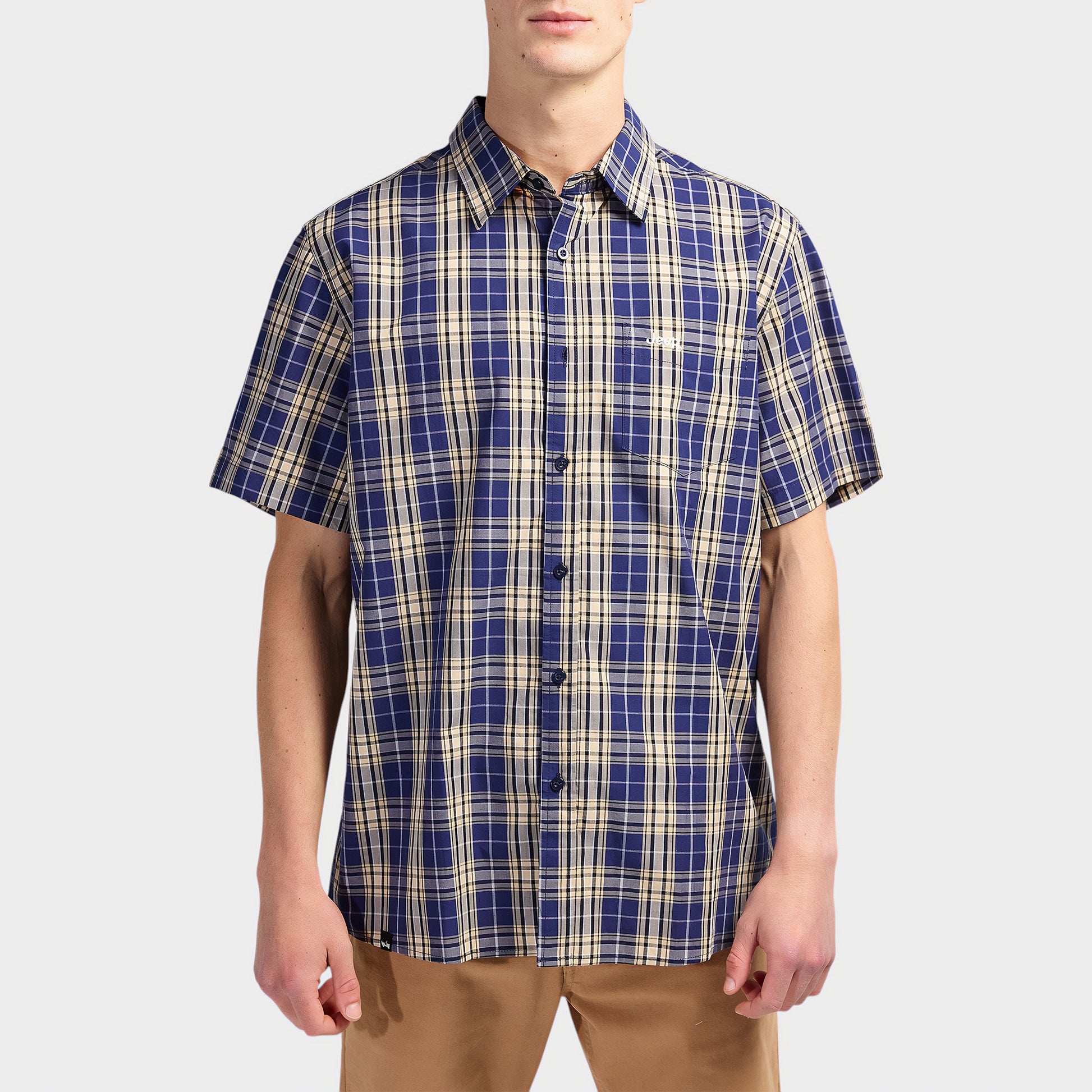 Classic Short Sleeve Check Shirt