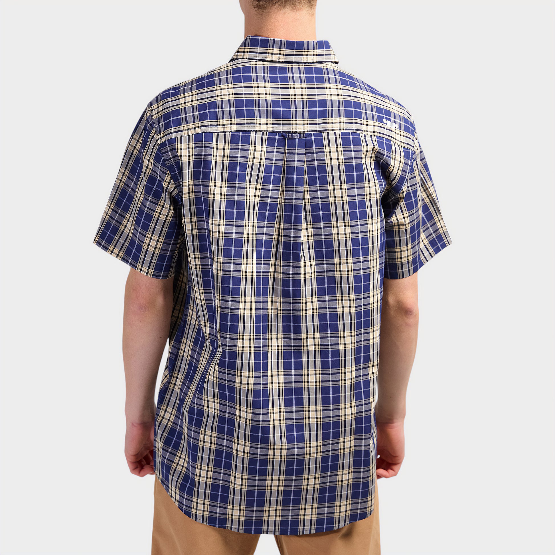 Classic Short Sleeve Check Shirt (1)