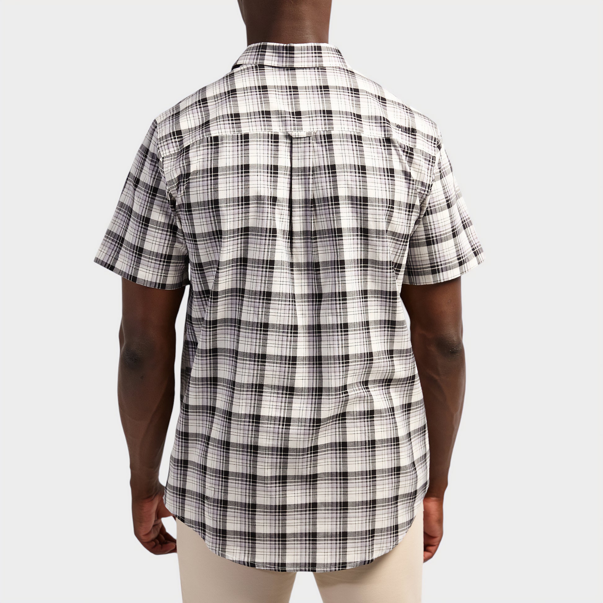 Classic Short Sleeve Check Shirt (2)