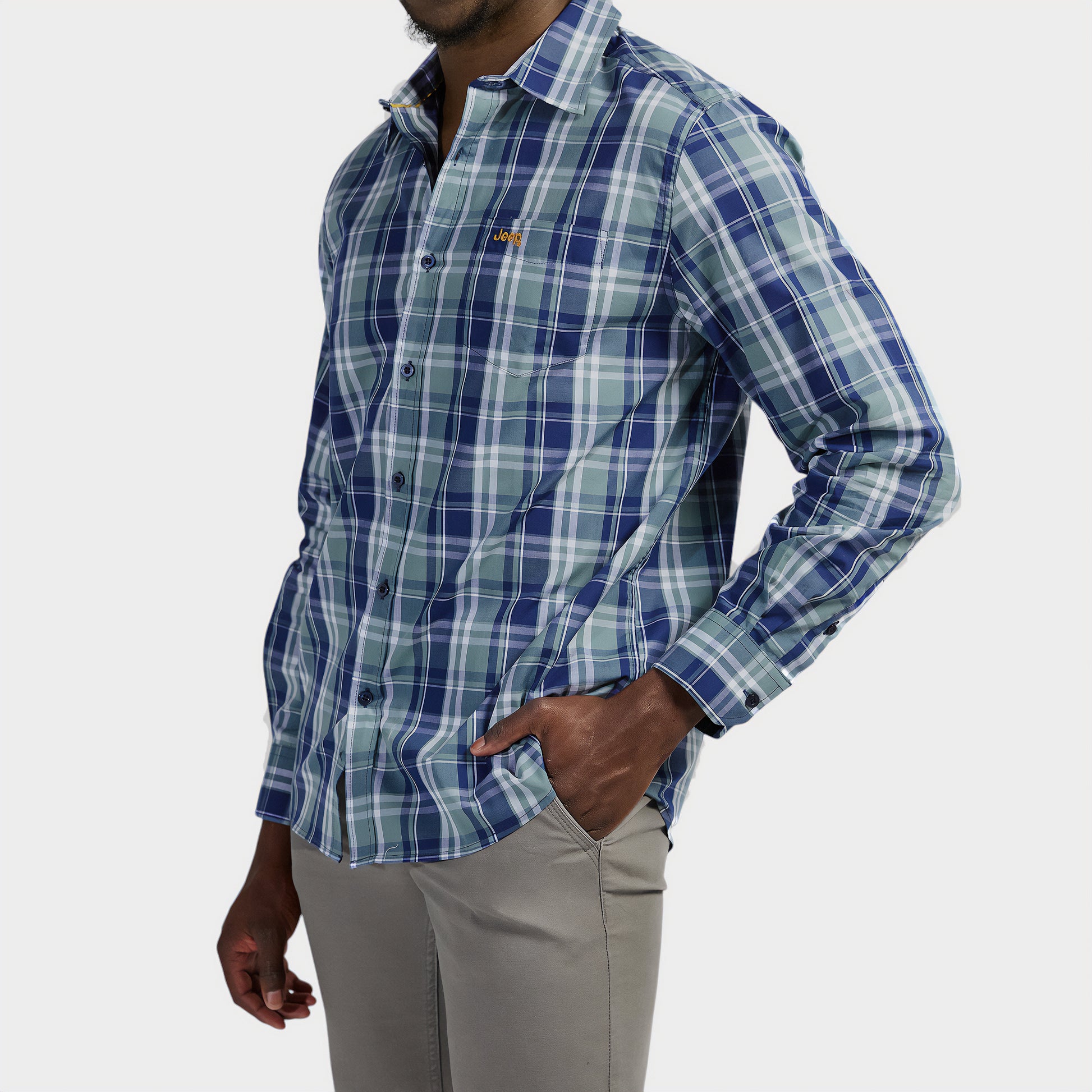 Classic Long Sleeve Check Shirt (1)
