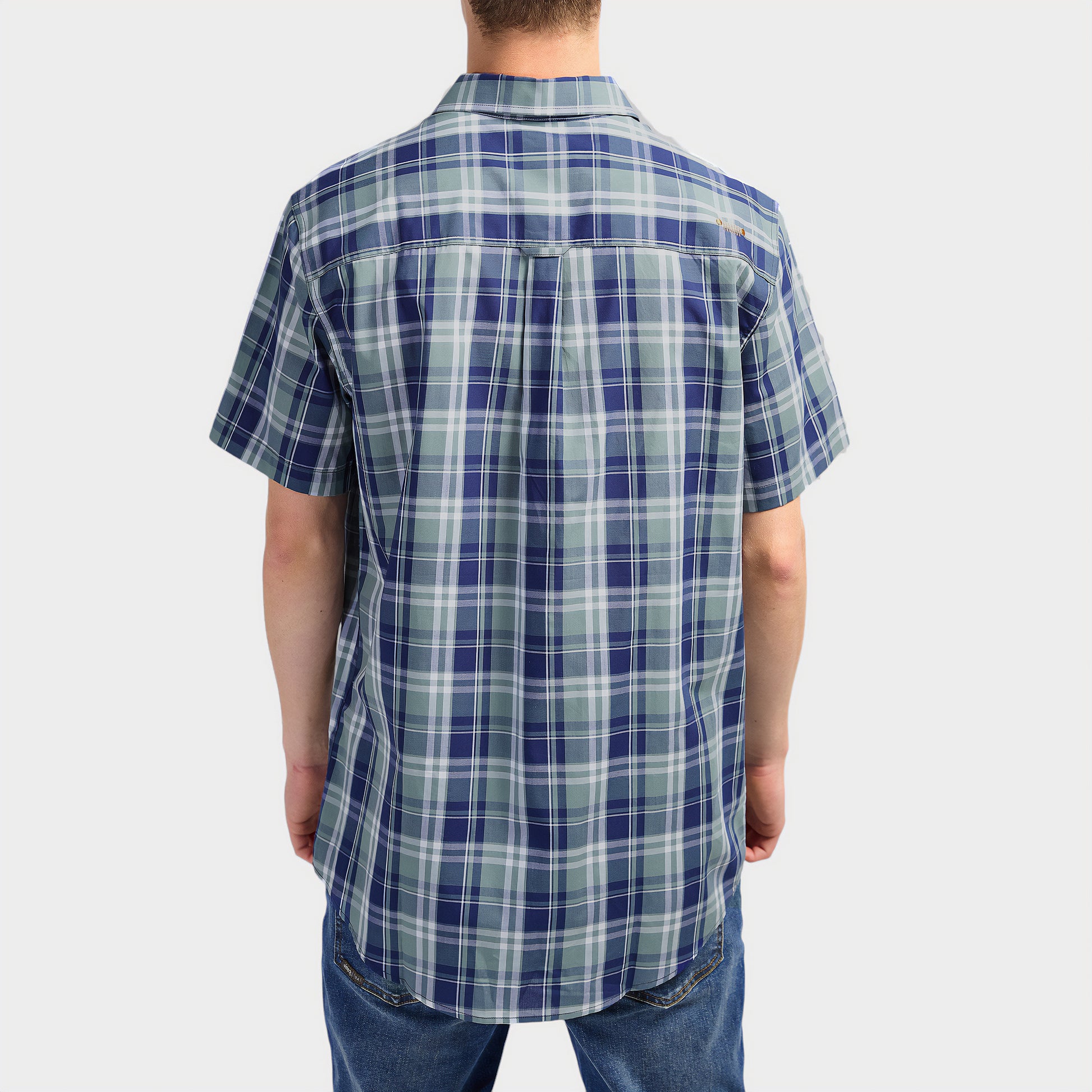Classic Short Sleeve Check Shirt (1)