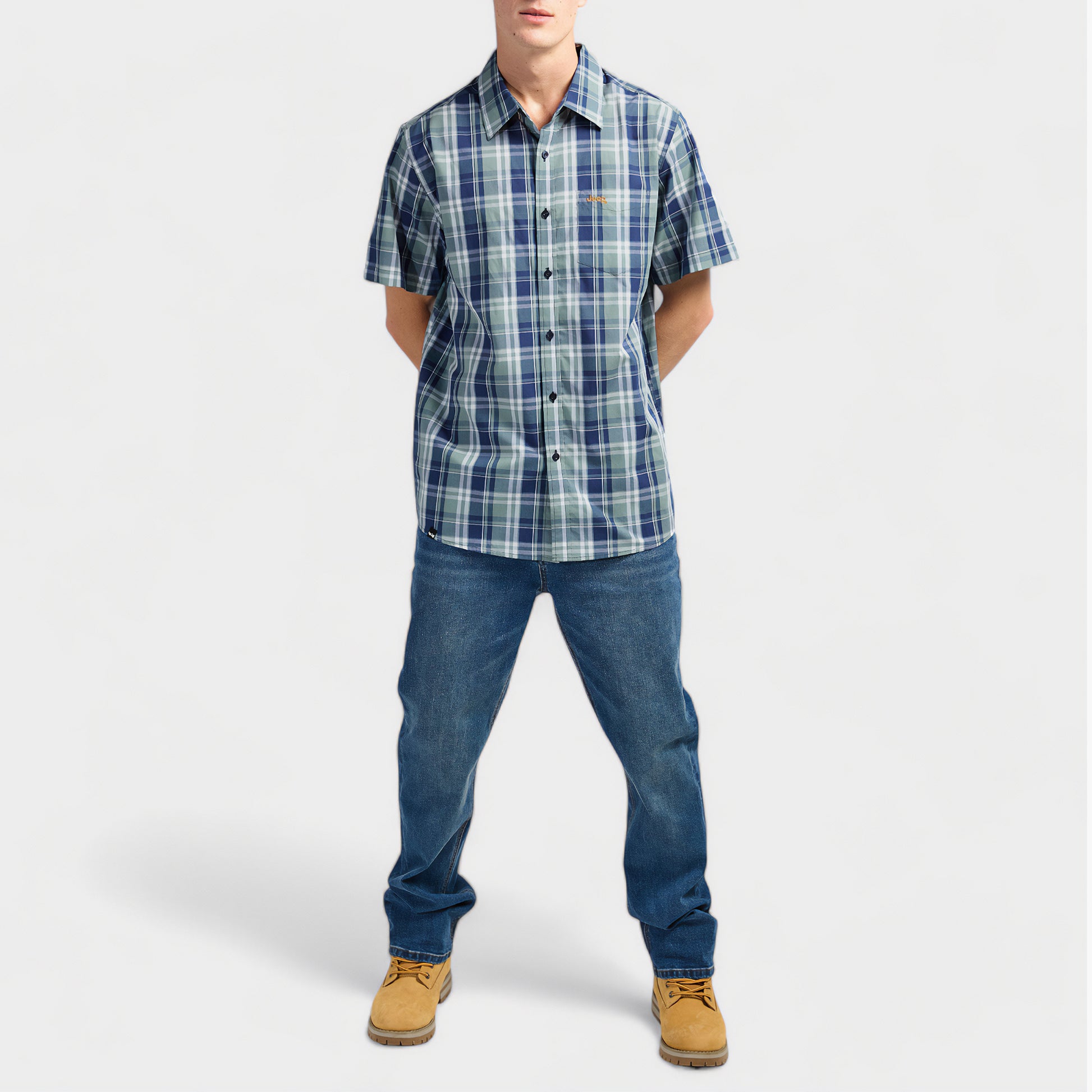 Classic Short Sleeve Check Shirt