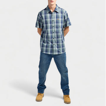 Classic Short Sleeve Check Shirt