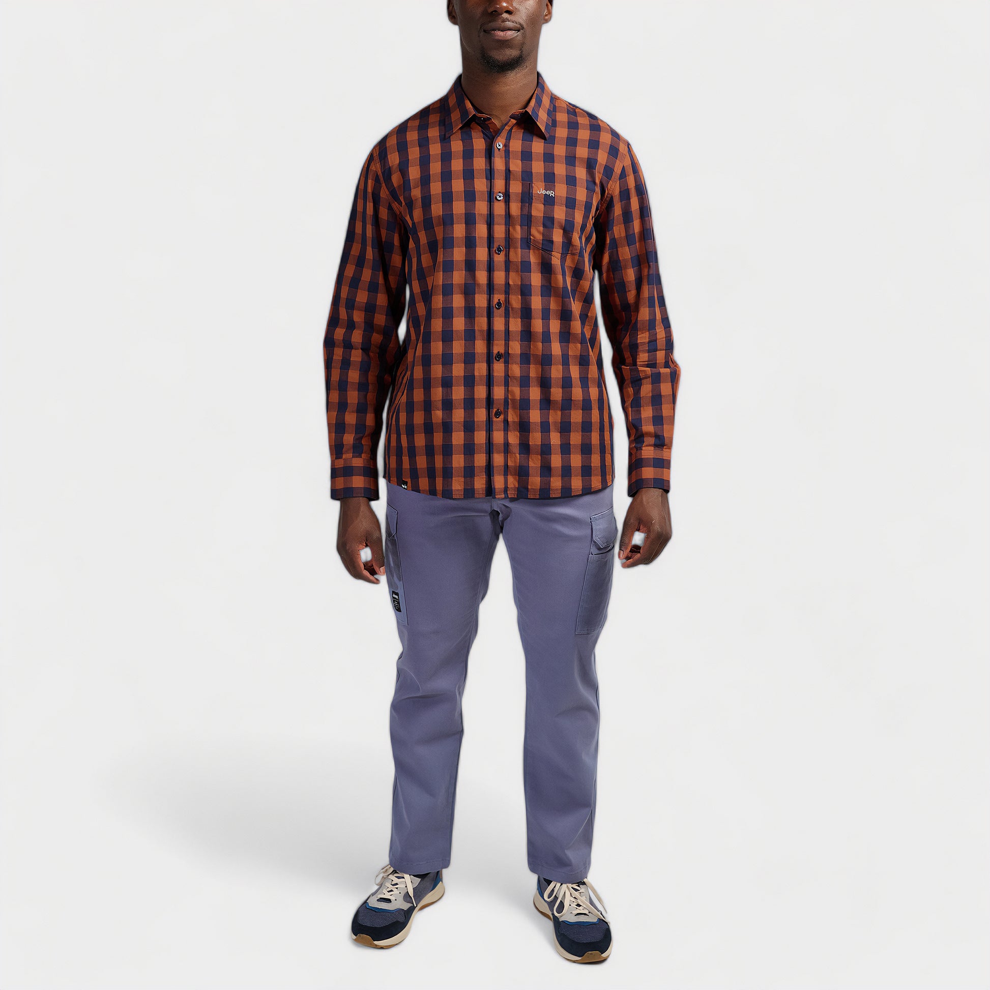 Classic Long Sleeve Check Shirt (3)