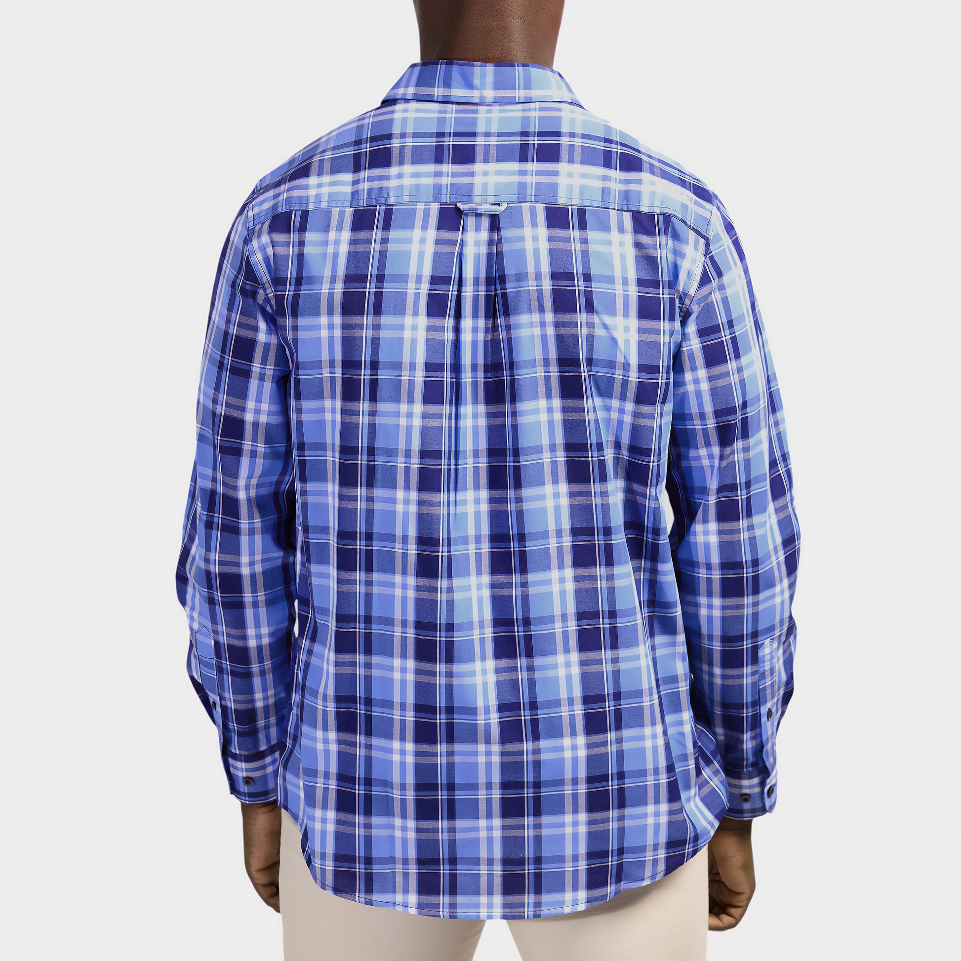 Classic Long Sleeve Check Shirt (3)