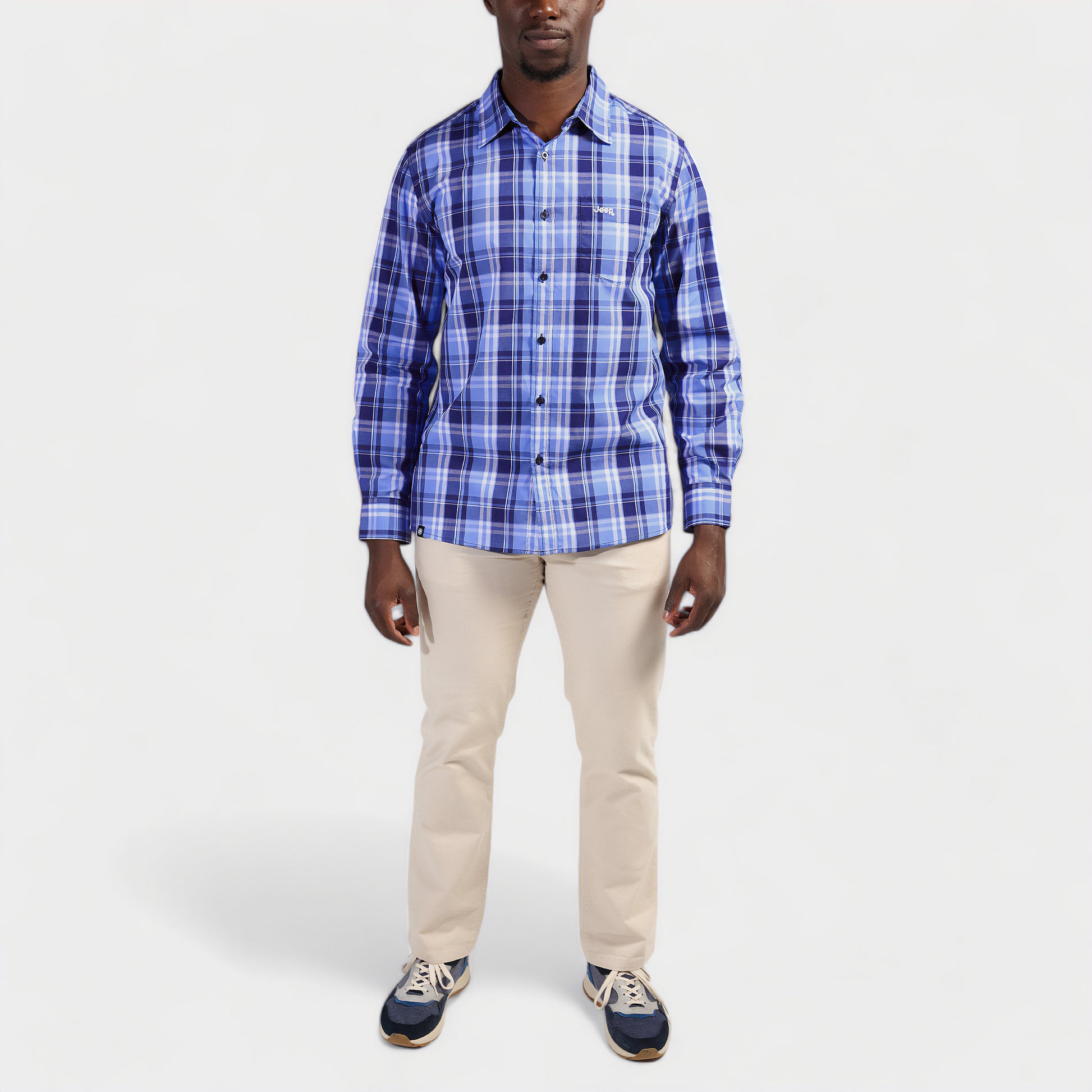 Classic Long Sleeve Check Shirt (1)