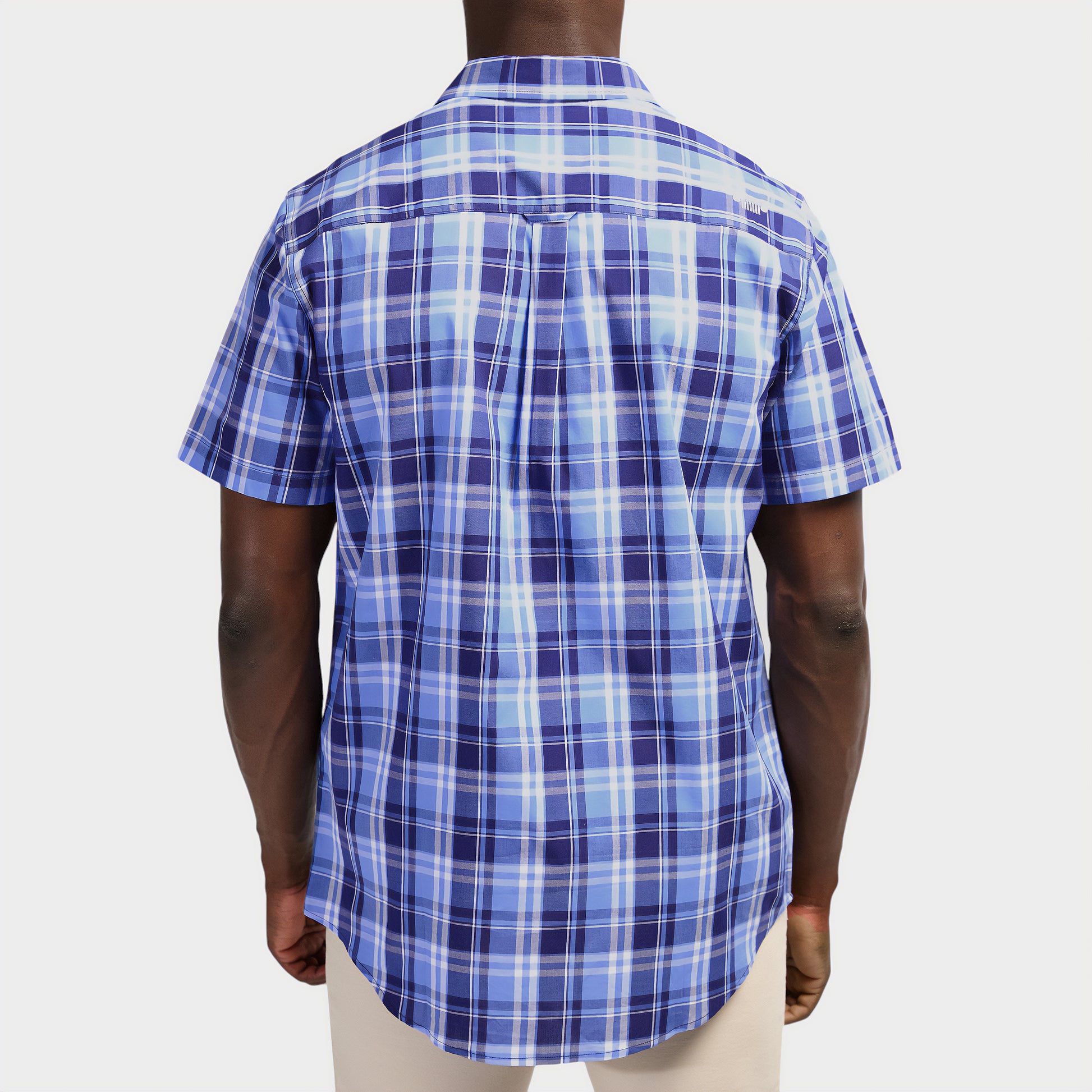 Classic Short Sleeve Check Shirt (1)