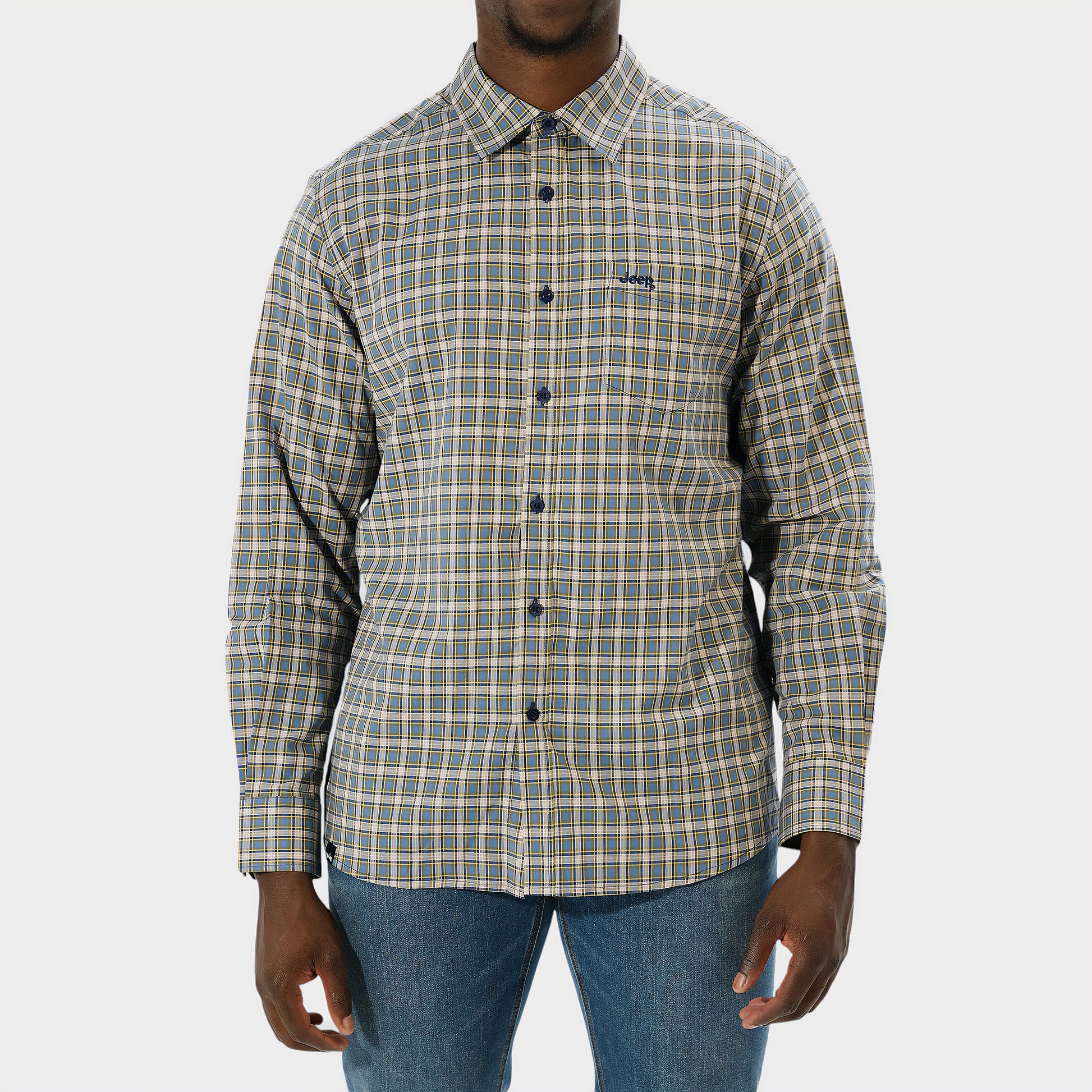 Classic Long Sleeve Check Shirt (2)