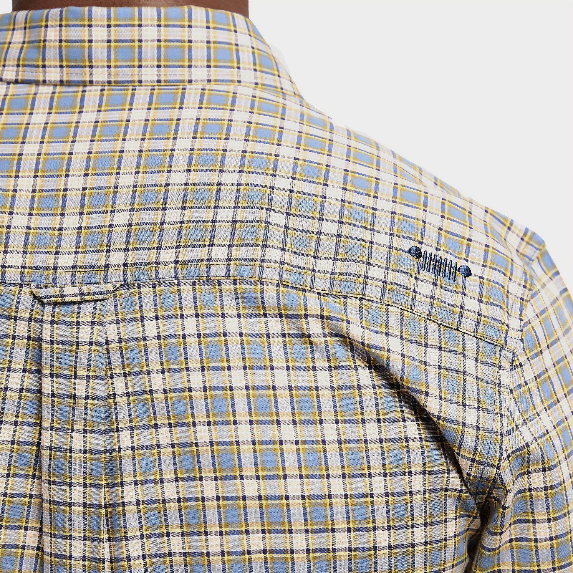 Classic Short Sleeve Check Shirt (4)