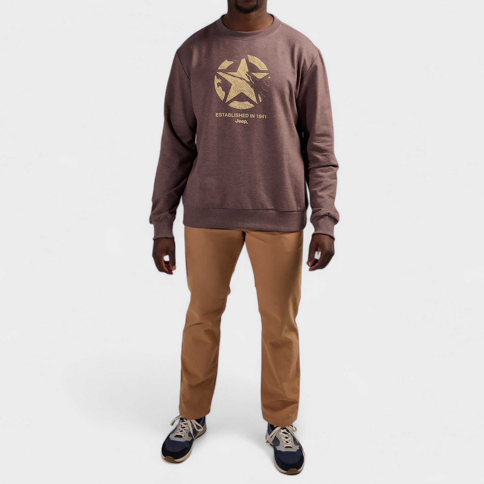 Crew Neck Fleece Sweat (3)