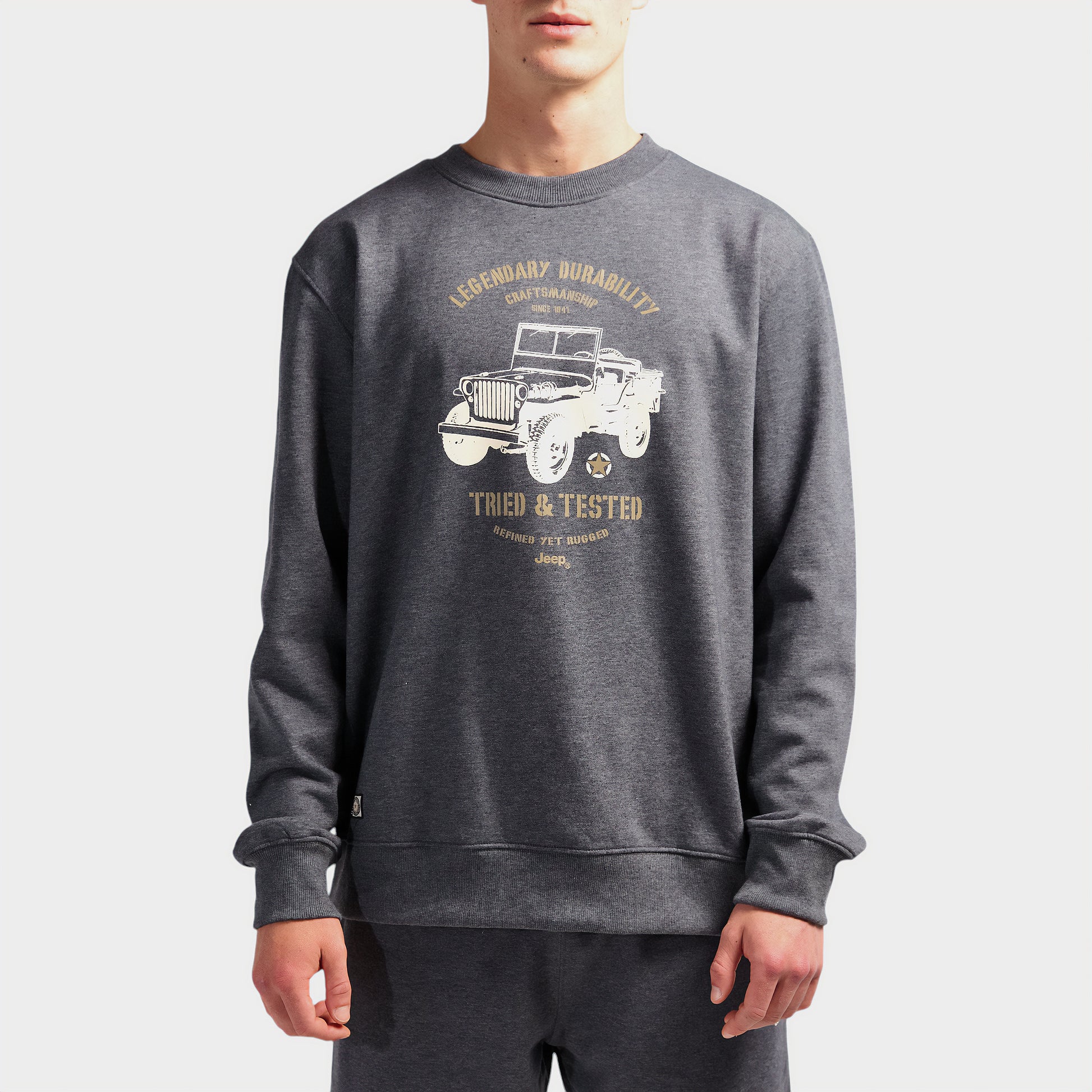 Crew Neck Fleece Sweat (1)