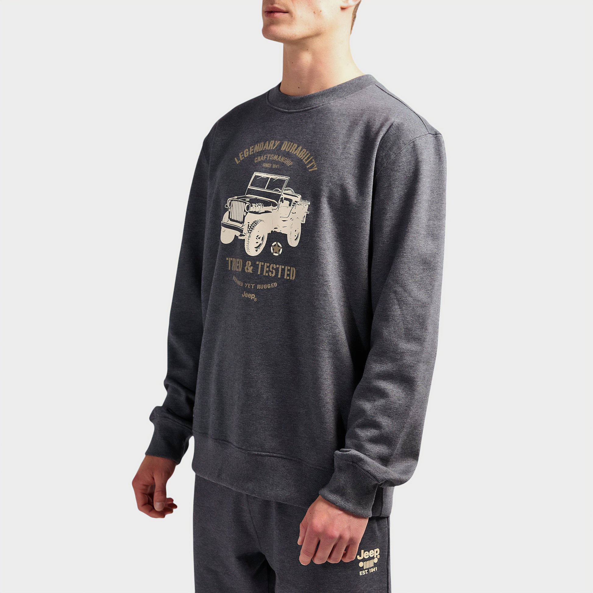 Crew Neck Fleece Sweat