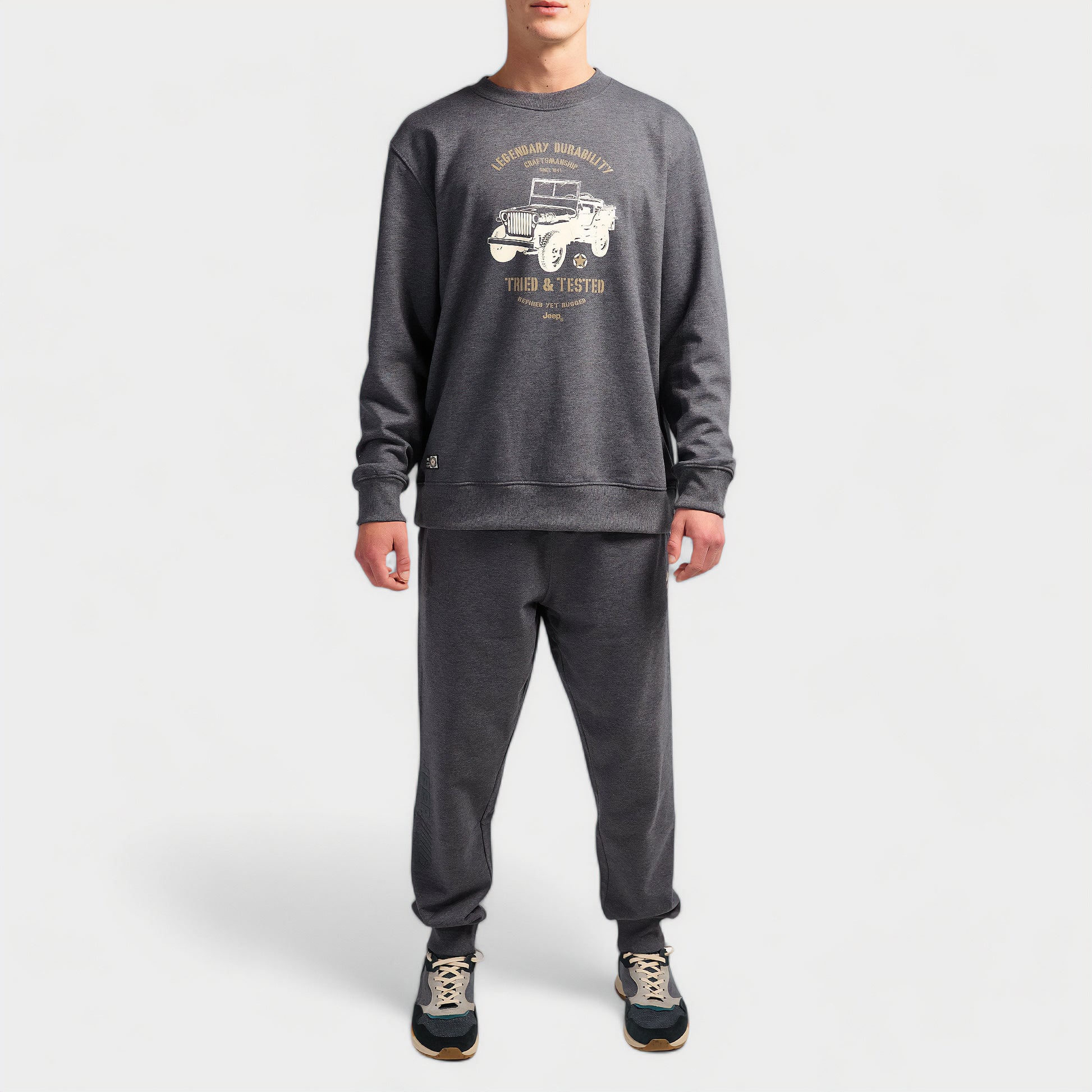 Crew Neck Fleece Sweat (5)