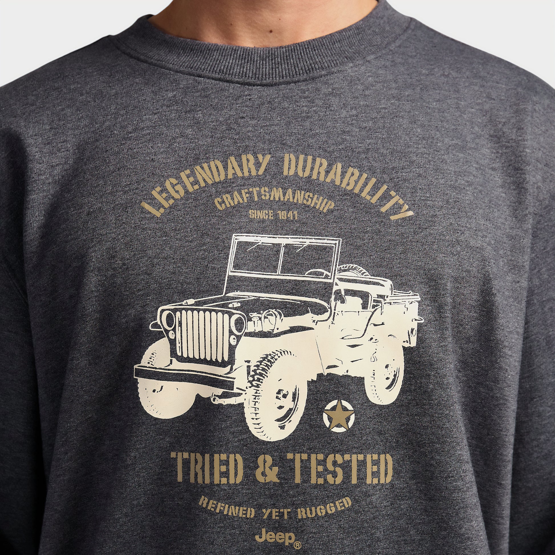 Crew Neck Fleece Sweat (4)