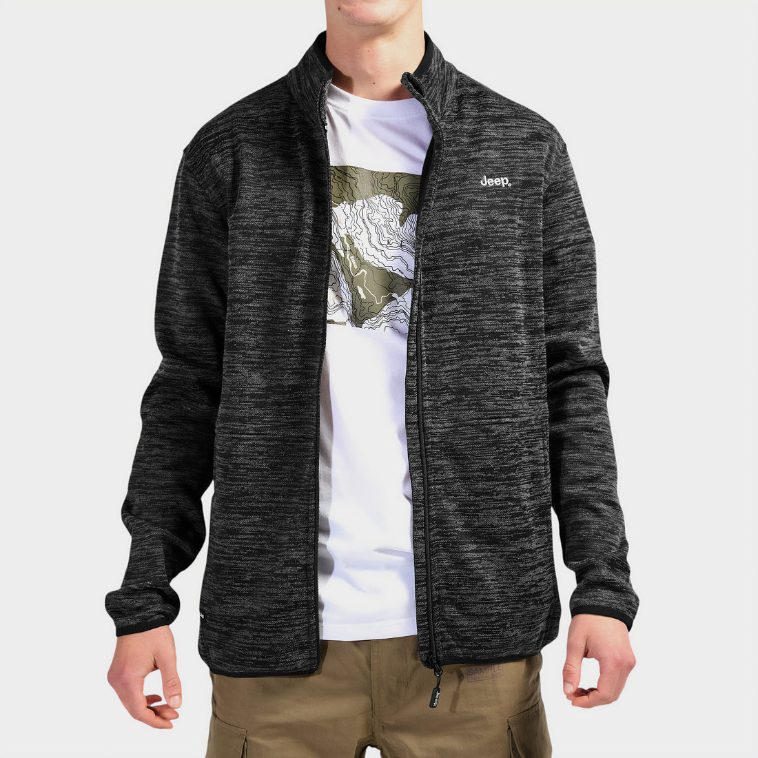 Microfibre Fleece Zip Through