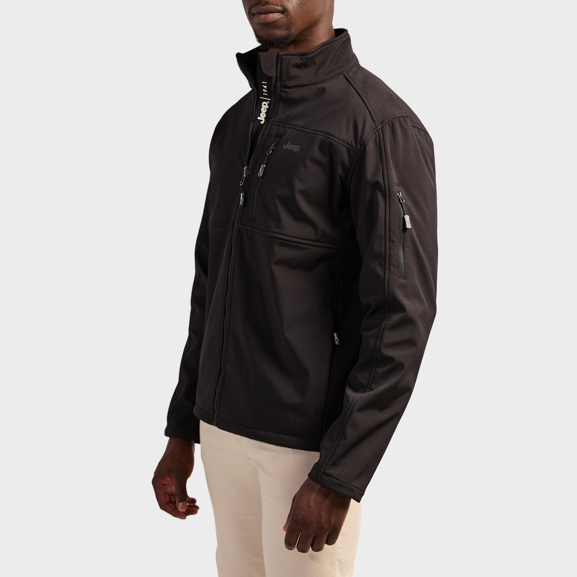 Funnel Neck Softshell Jacket (1)