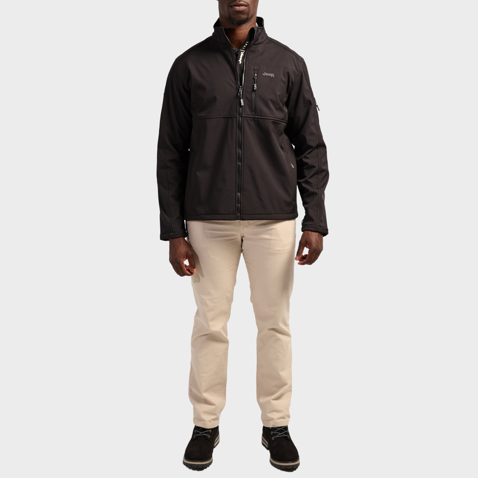 Funnel Neck Softshell Jacket (3)