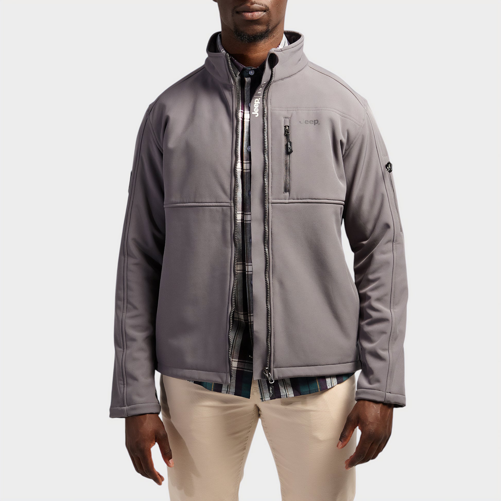 Funnel Neck Softshell Jacket (2)