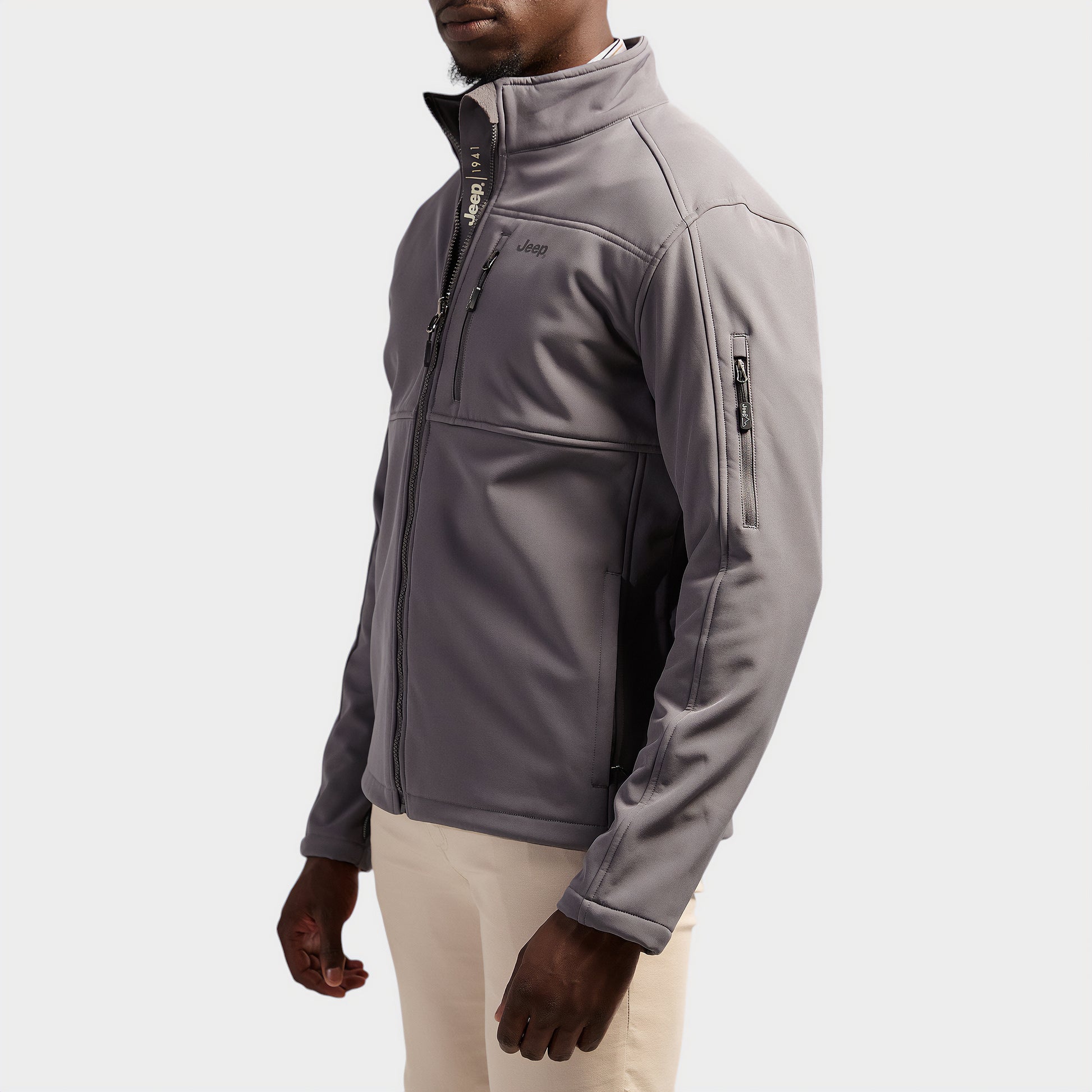 Funnel Neck Softshell Jacket (3)