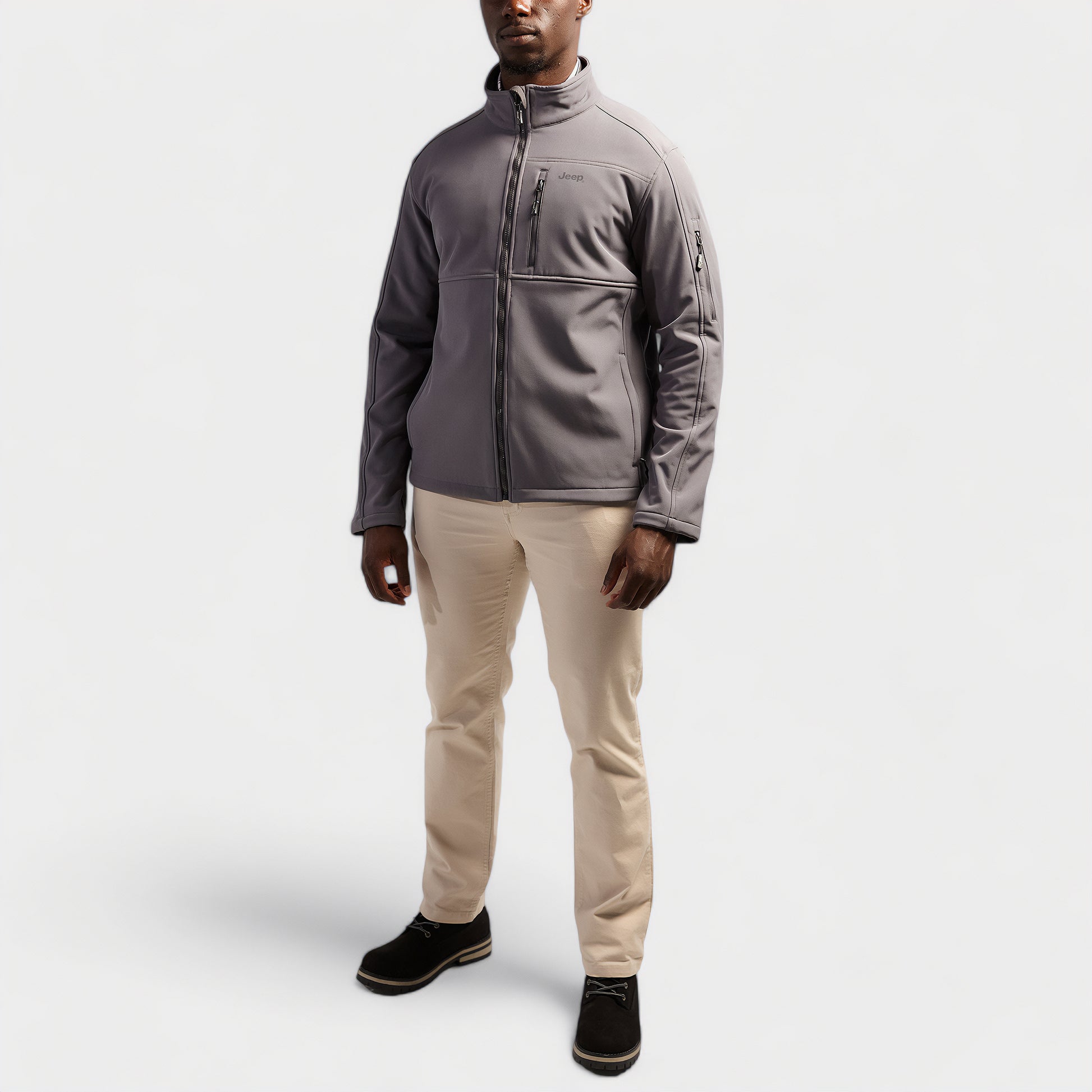 Funnel Neck Softshell Jacket (4)