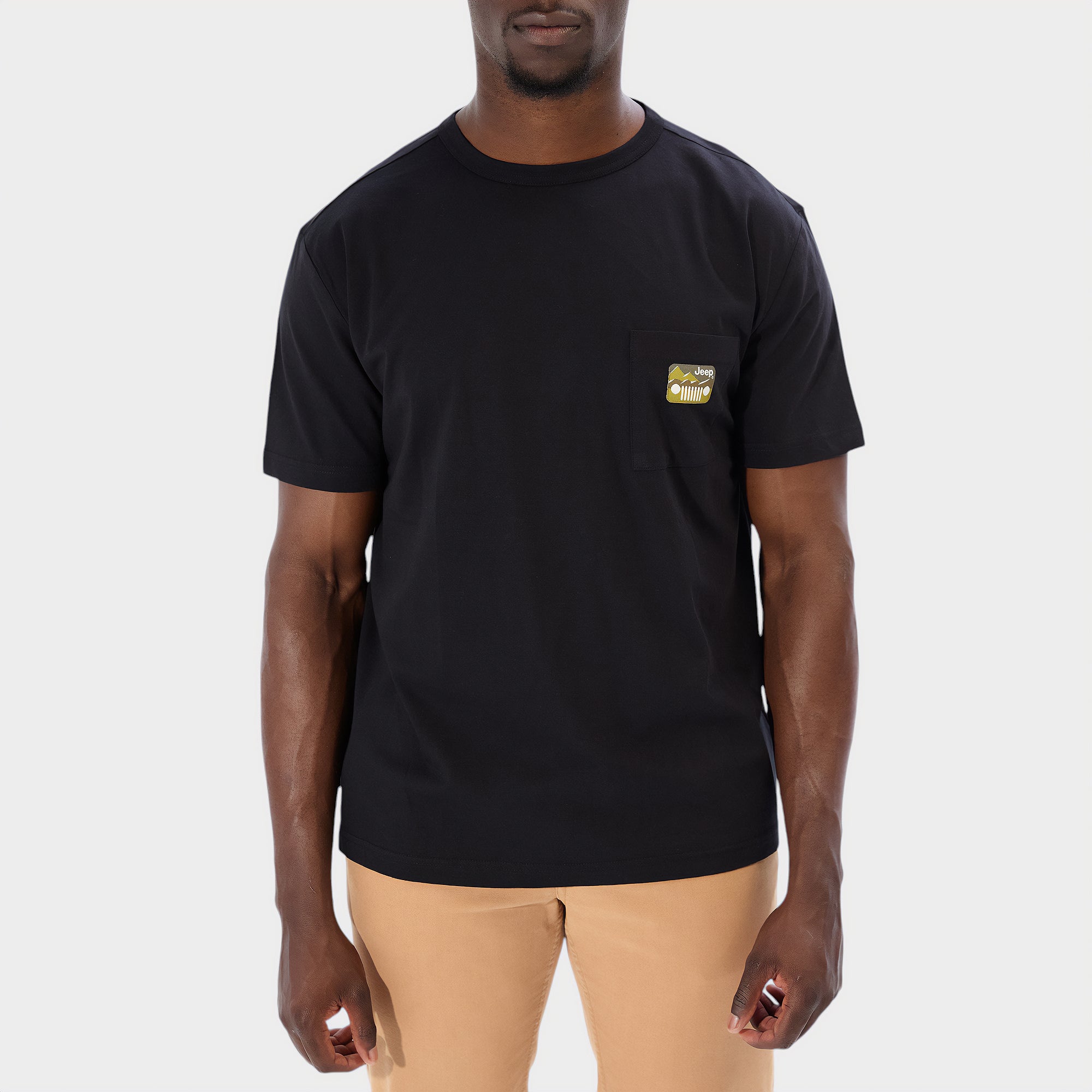 Men’s SideTuck Shirt Oversized T-Shirt With Left Side Wearing Pocket