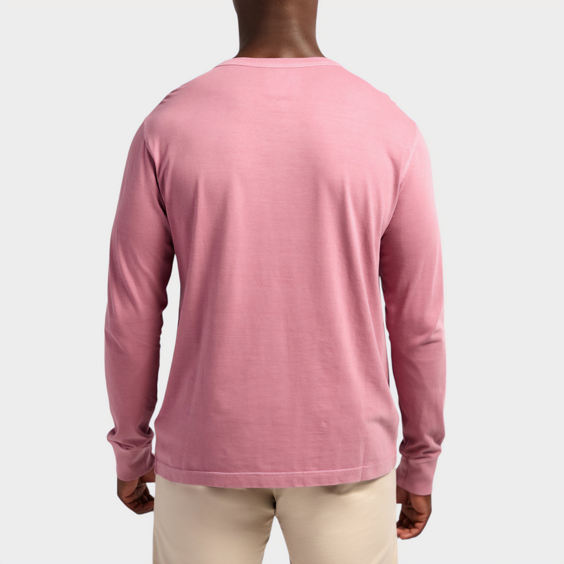 Long Sleeve Henley T-Shirt (1)