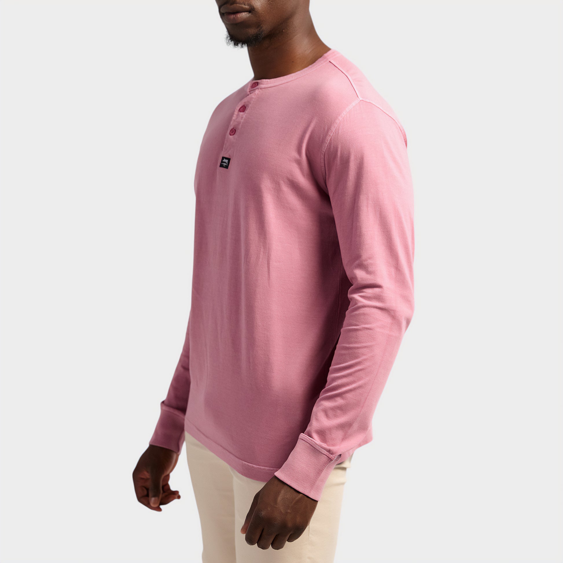 Long Sleeve Henley T-Shirt (2)