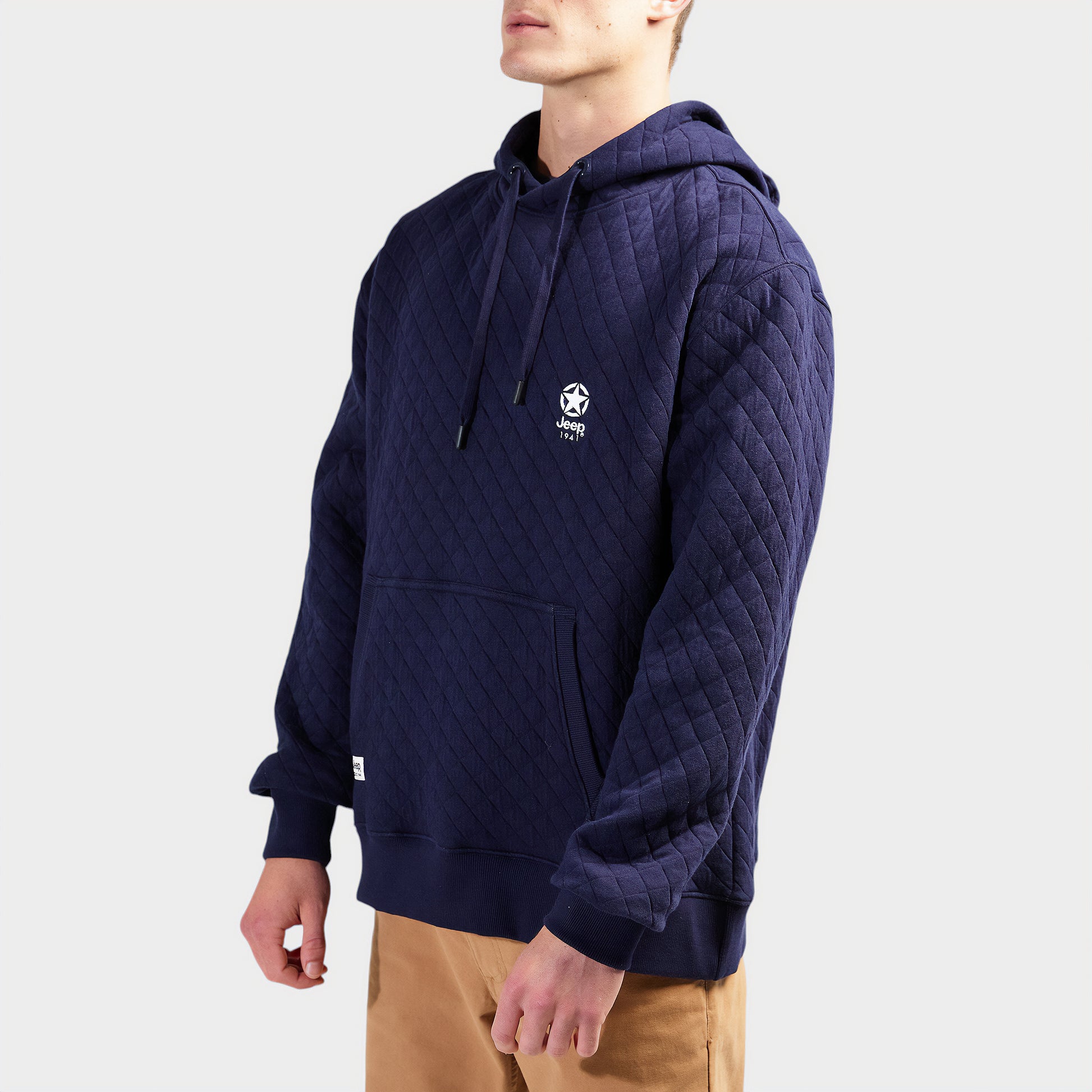 Quilted Fleece Hoody (2)