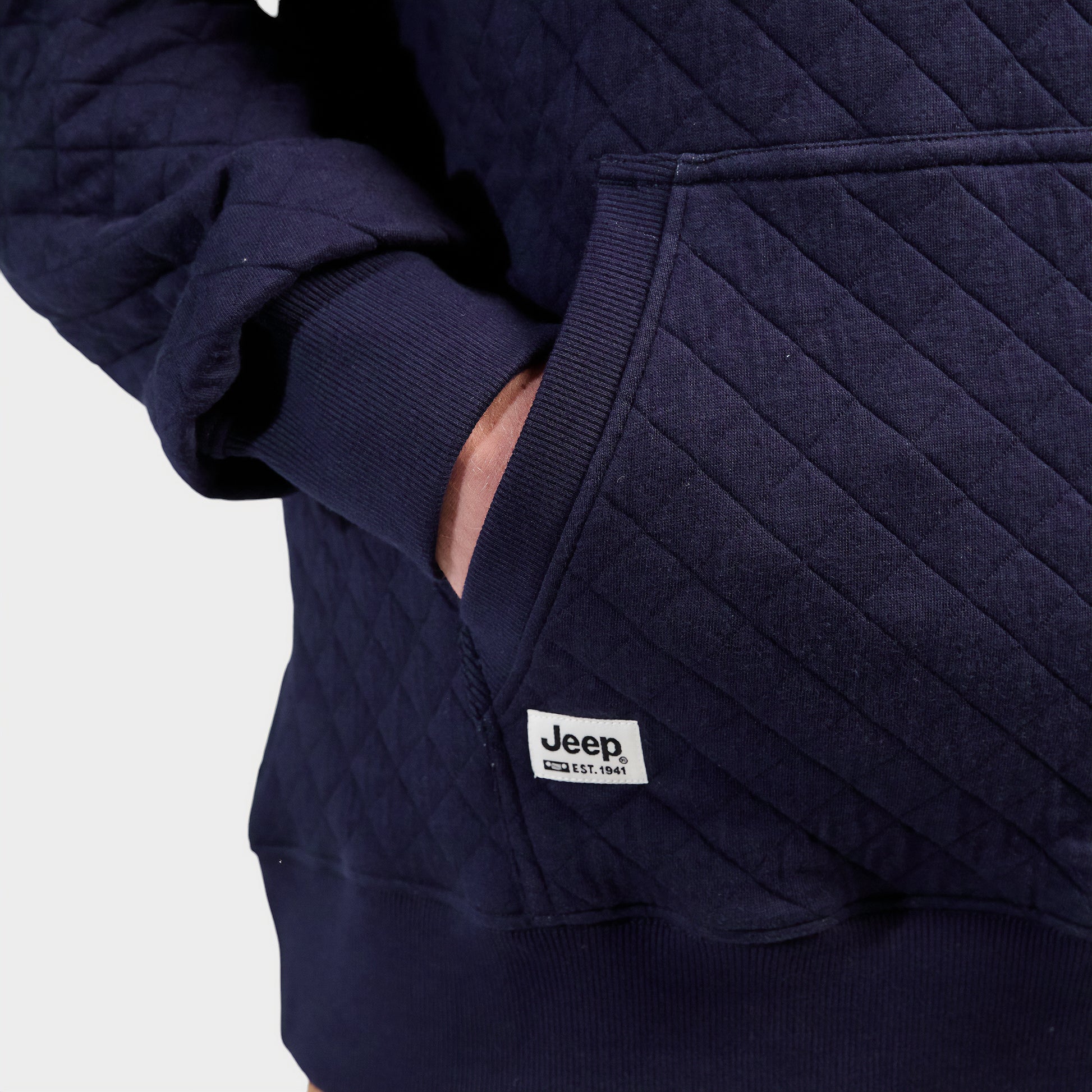 Quilted Fleece Hoody (5)