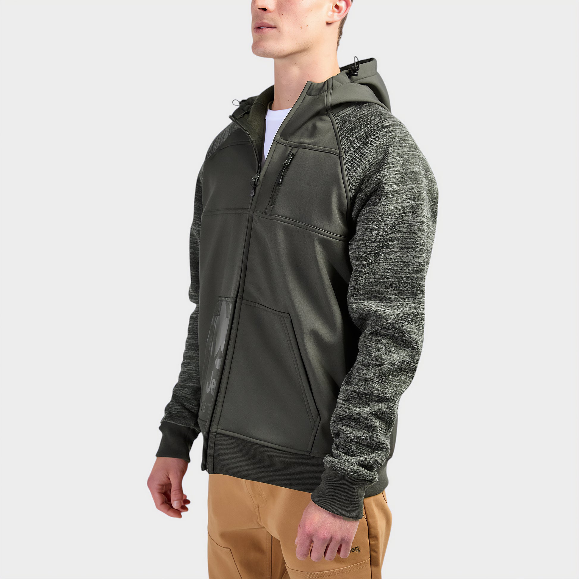 Cut & Sew Softshell Jacket