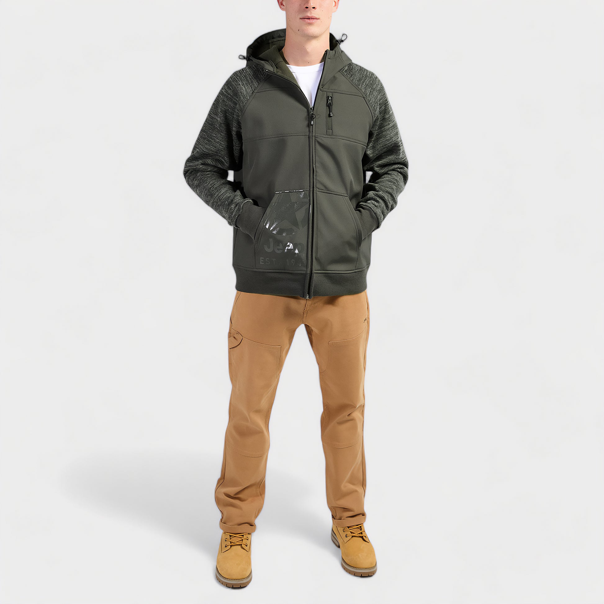 Cut & Sew Softshell Jacket (4)