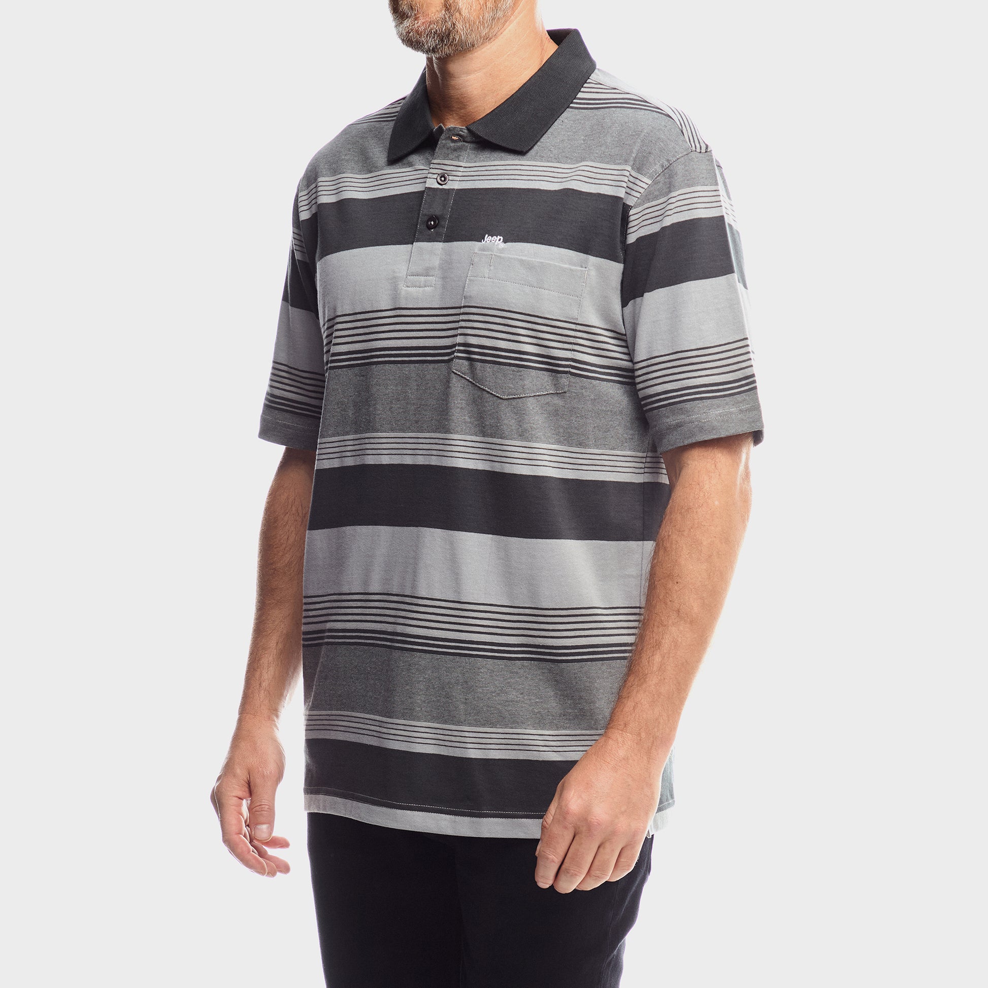 Yarndye Stripe Polo (1)