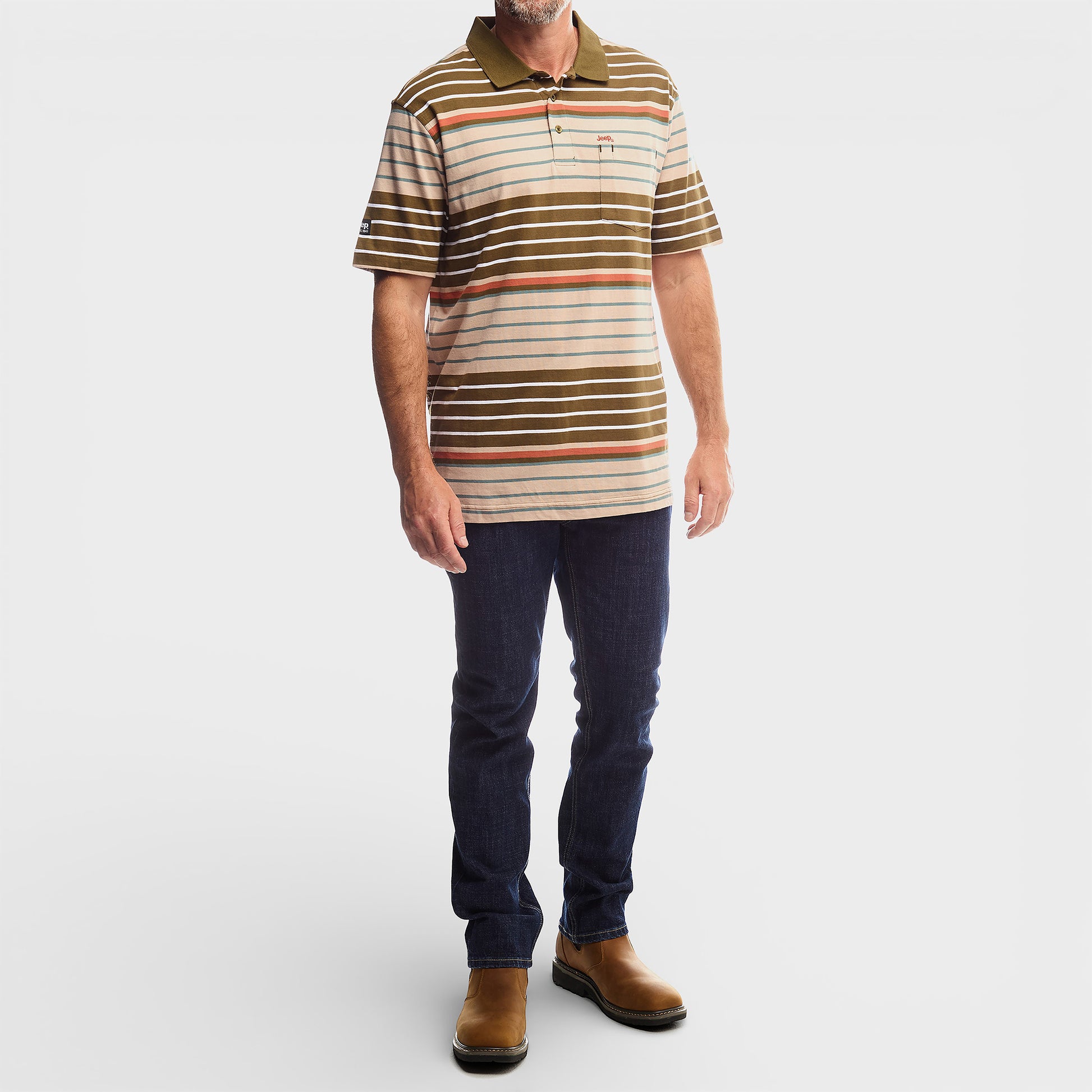 Yarndye Stripe Polo (4)