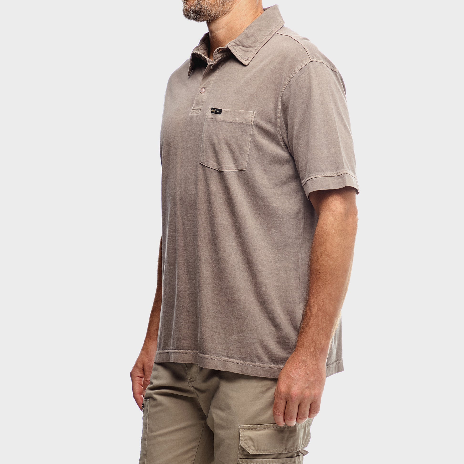 Pigment Wash Basic Polo (1)