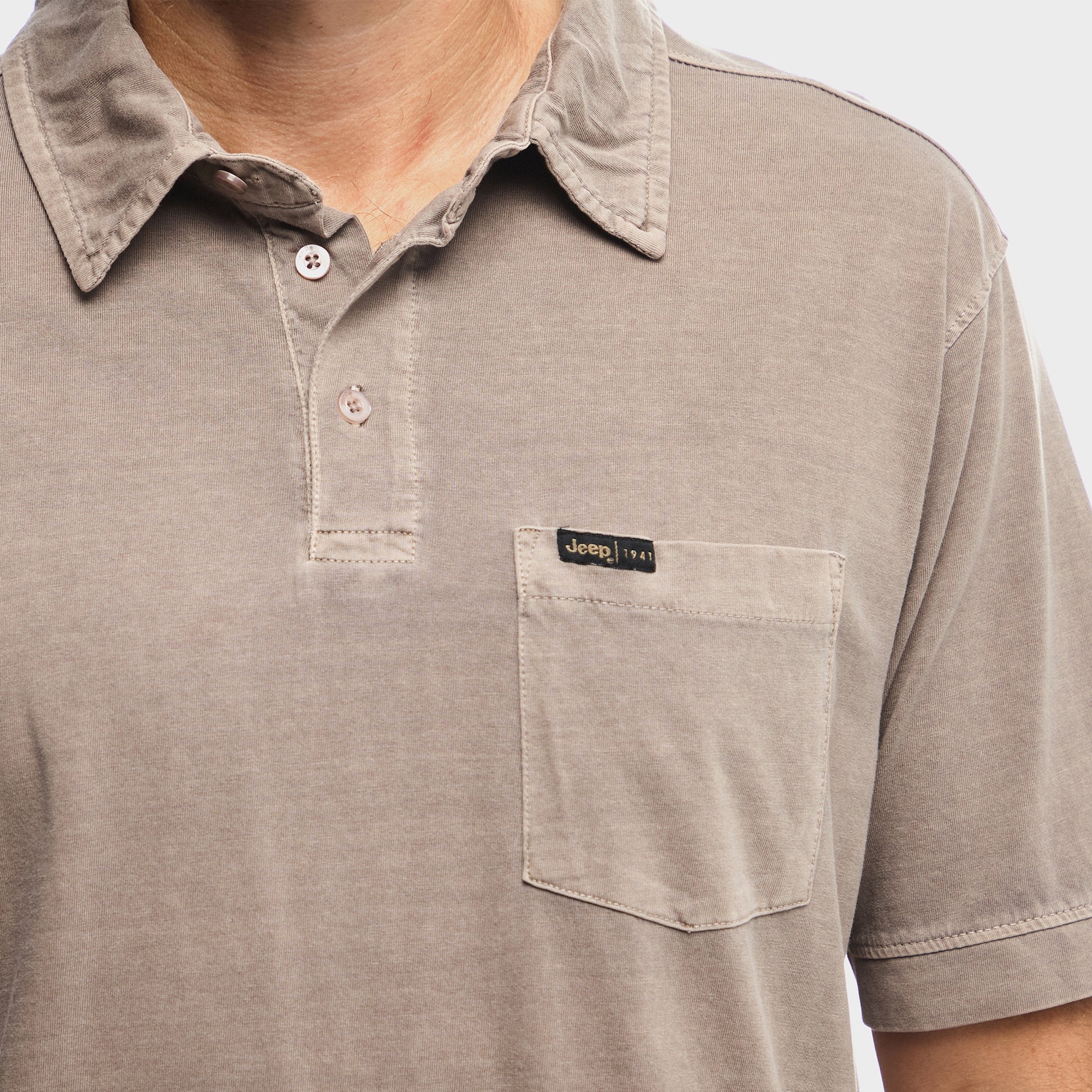 Pigment Wash Basic Polo (3)