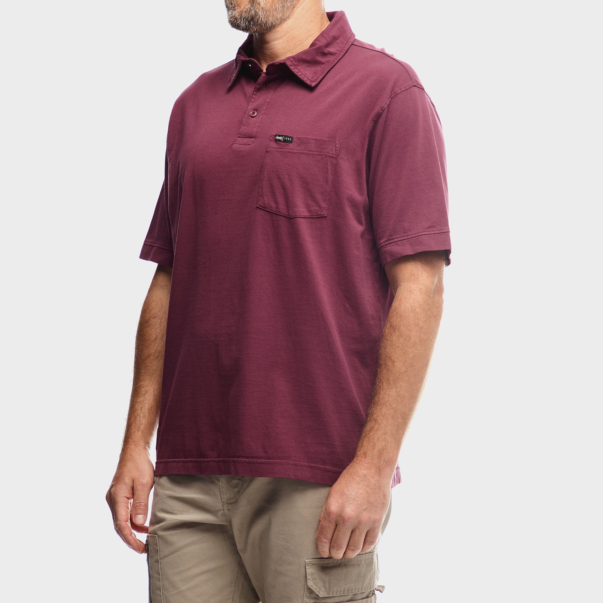 Pigment Wash Basic Polo (1)