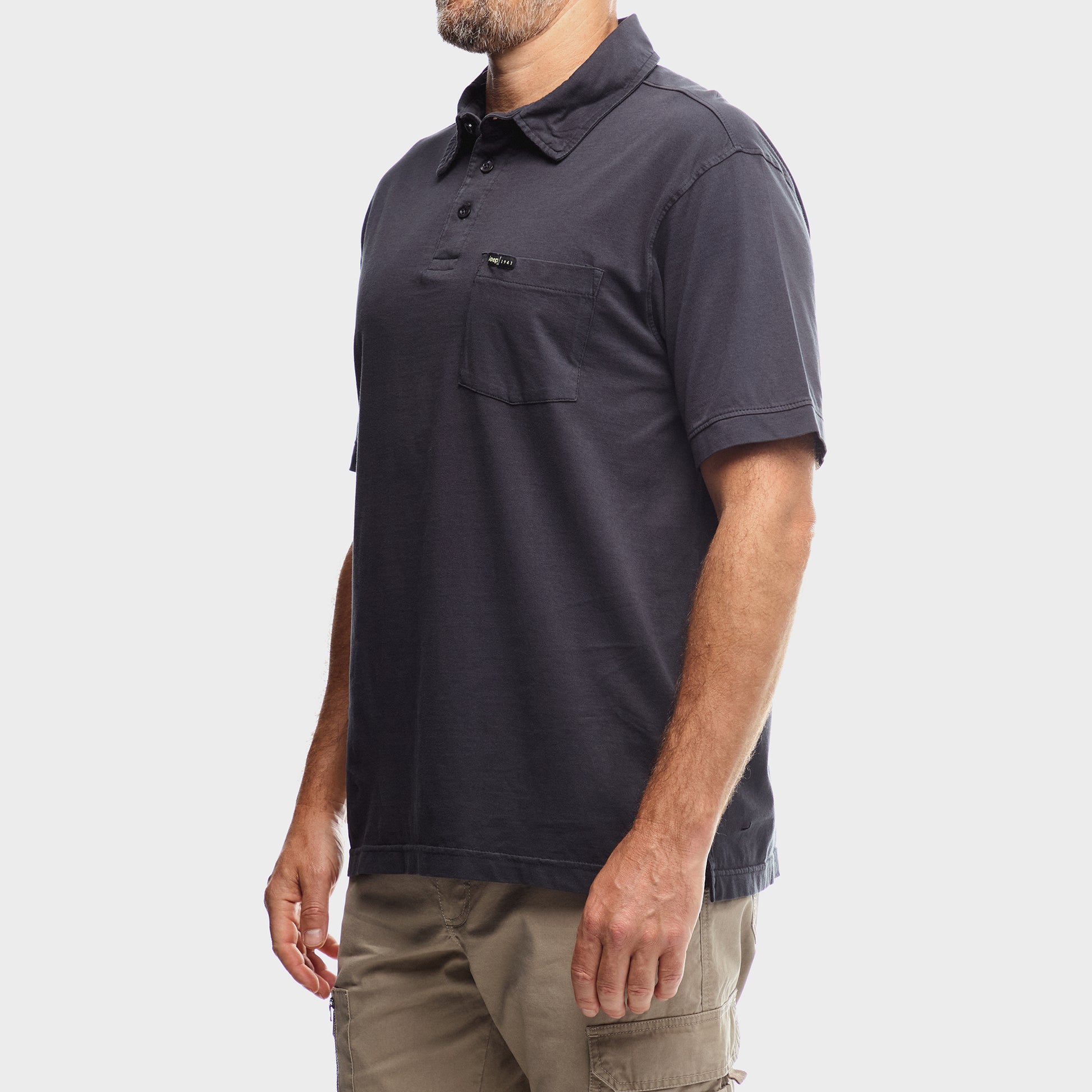 Pigment Wash Basic Polo (1)