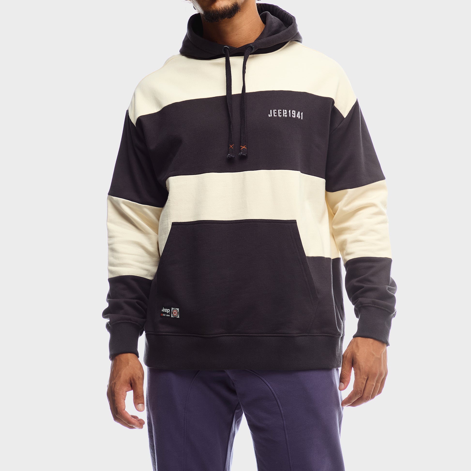 Colourblock Hoody