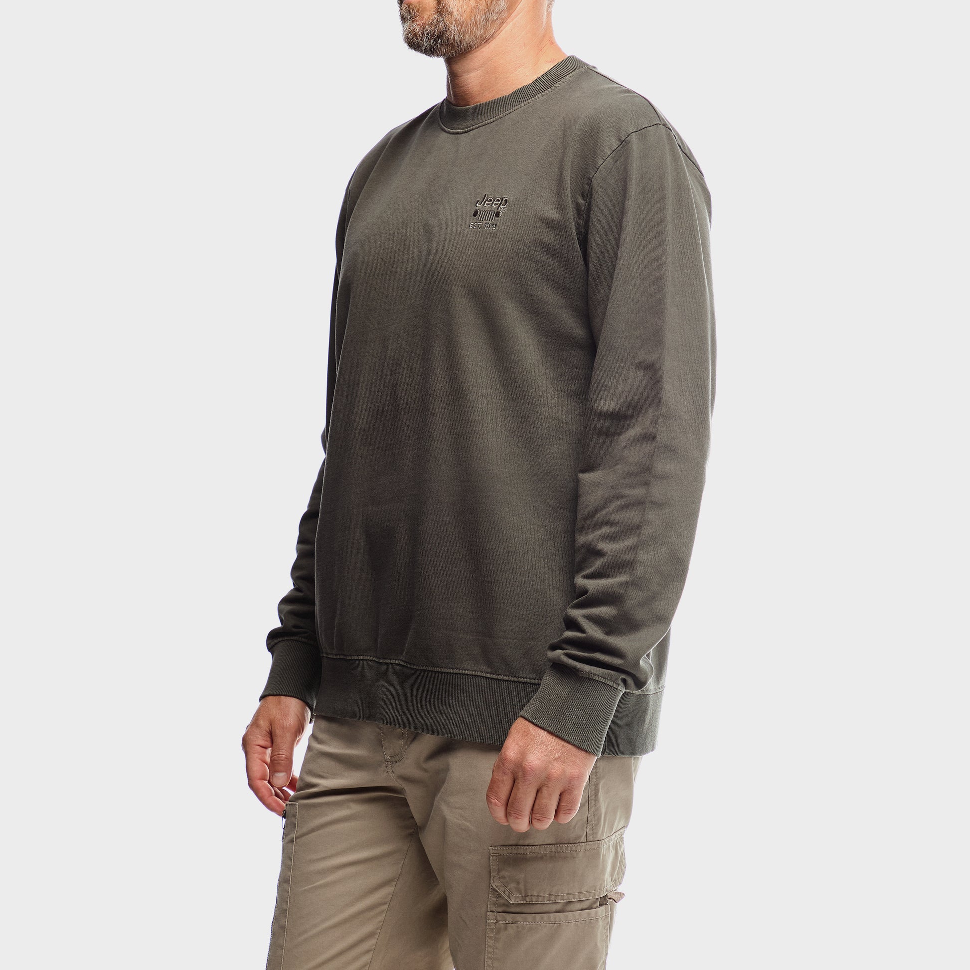 Core Pigment Dye Crewneck  Fleece (1)