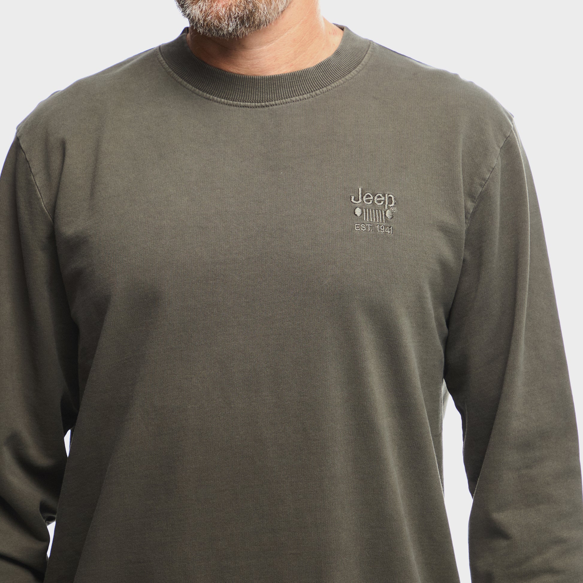 Core Pigment Dye Crewneck  Fleece (3)