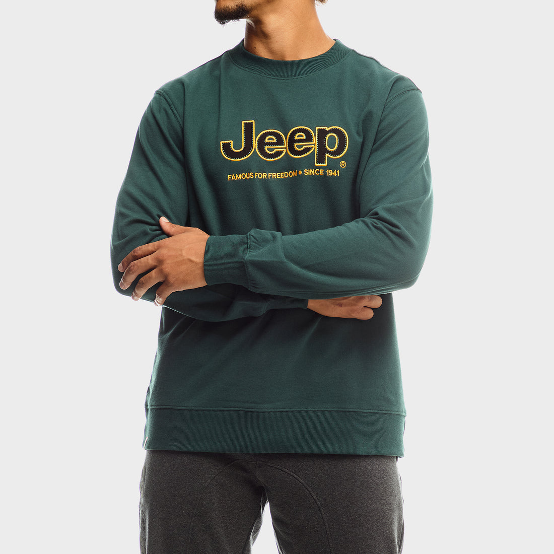 Core Applique Fleece Crewneck
