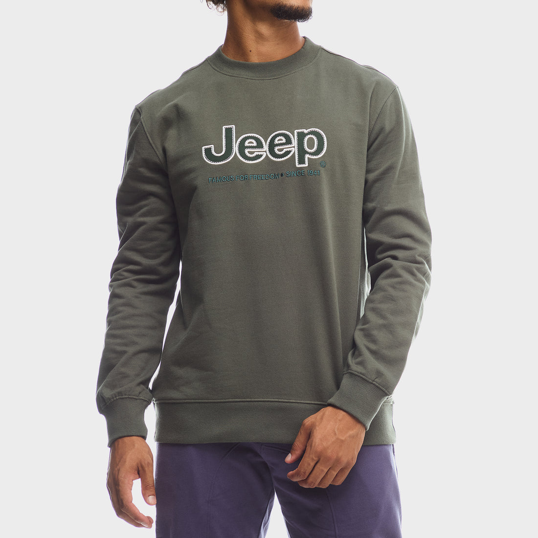 Core Applique Fleece Crewneck