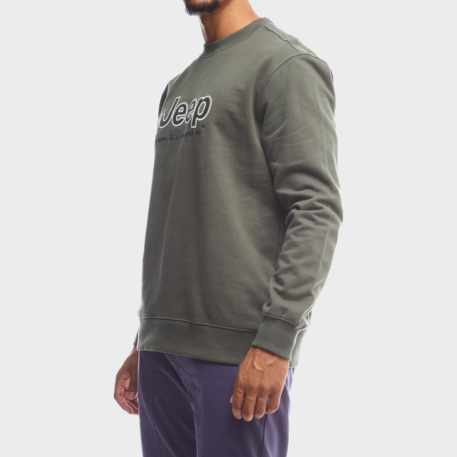 Core Applique Fleece Crewneck (2)