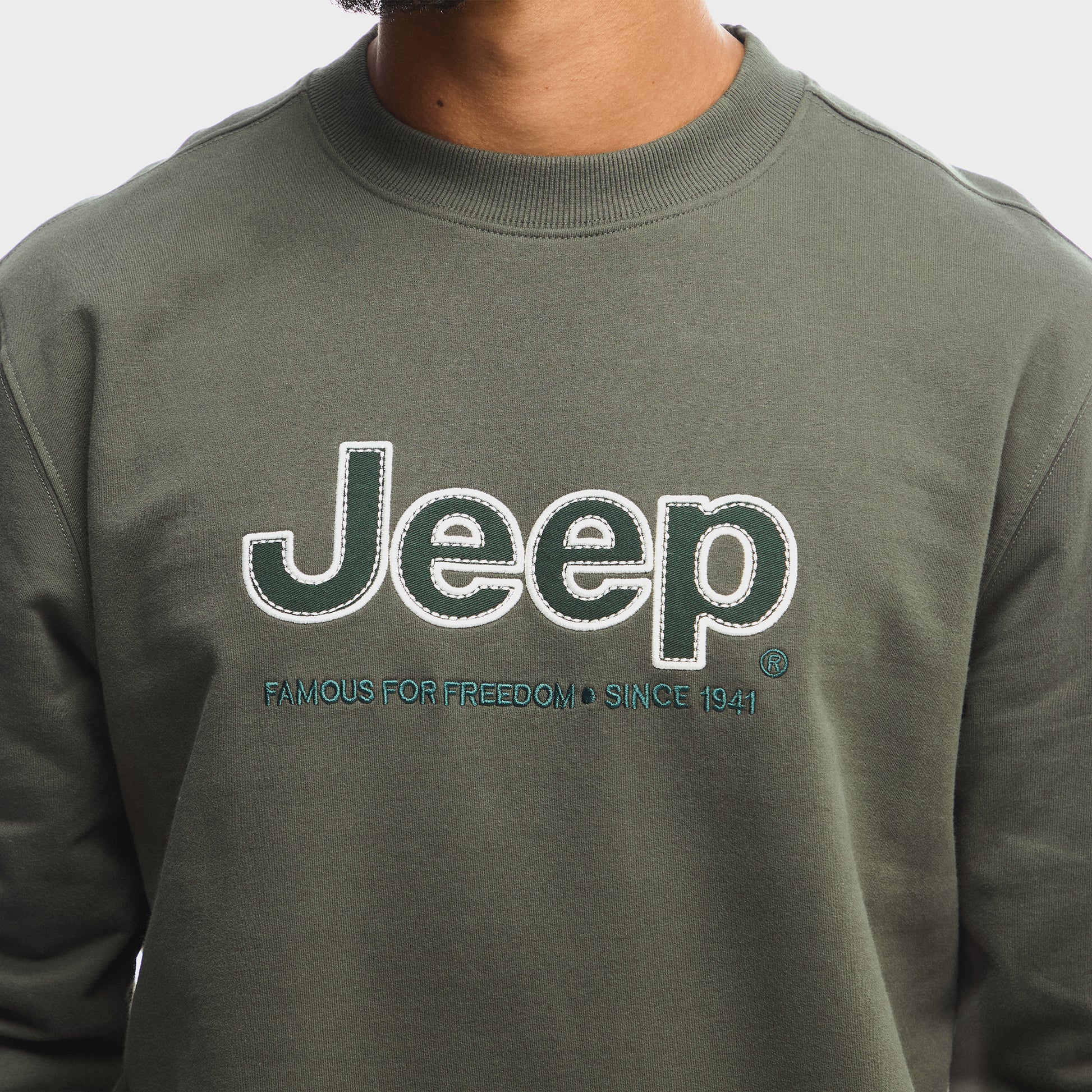 Core Applique Fleece Crewneck (4)